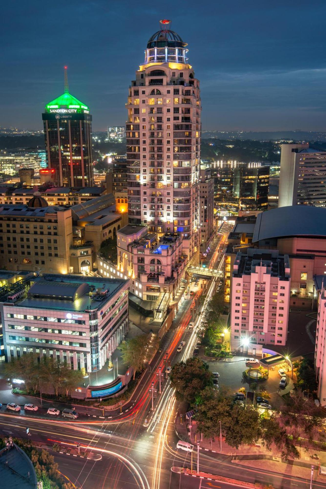 The Michelangelo Towers Hotell Sandton Exteriör bild