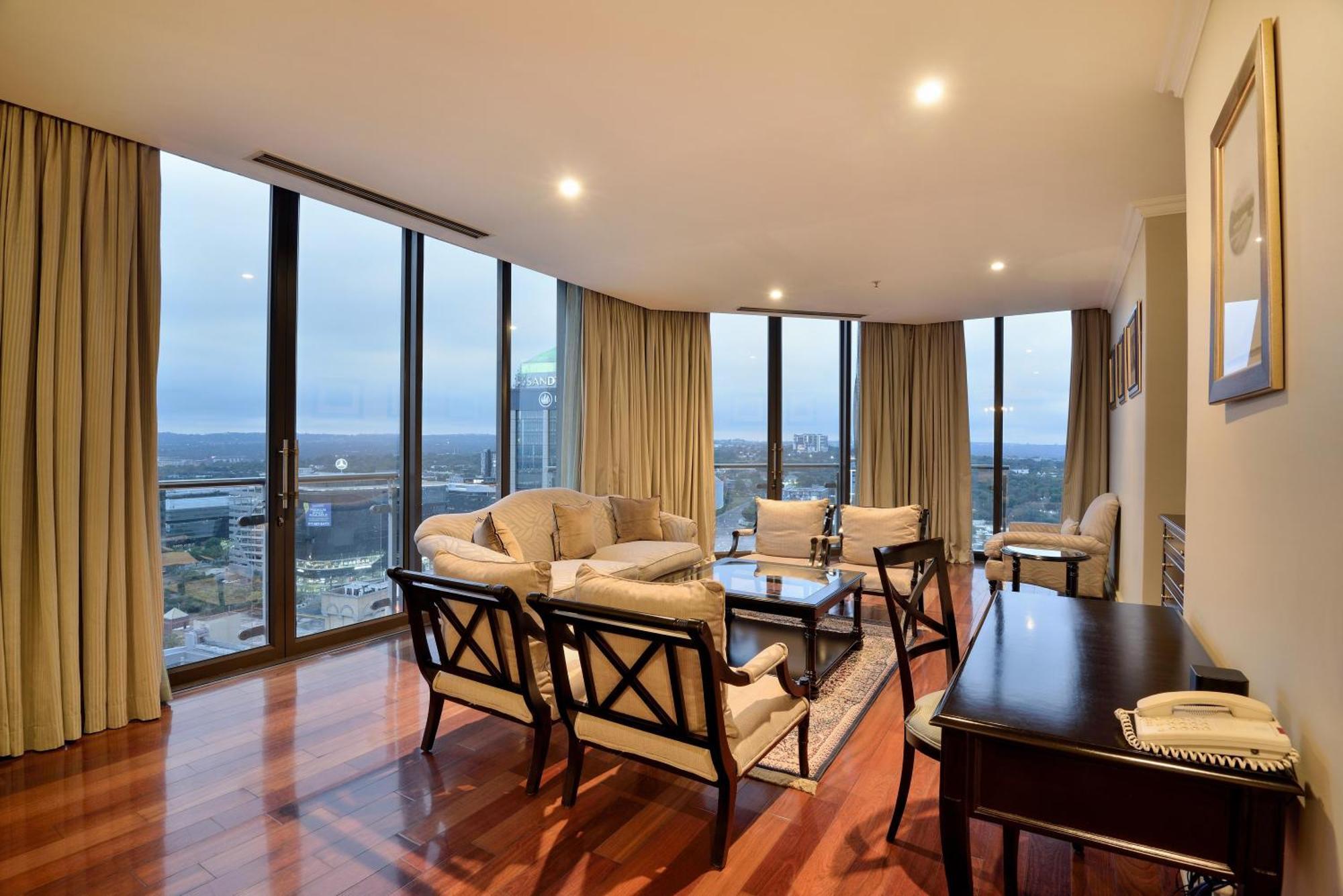 The Michelangelo Towers Hotell Sandton Exteriör bild